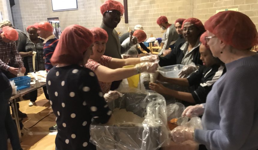 Food Packing Event for Feed the Hungry